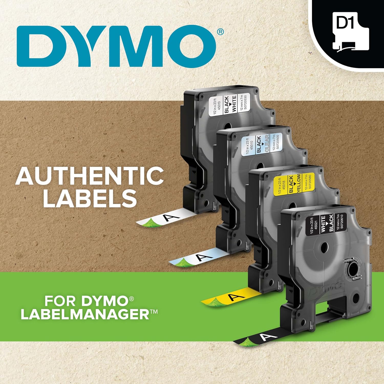 DYMO Desktop Label Maker | LabelManager 210D All-Purpose Portable Label Maker, Easy-to-Use, One-Touch Smart Keys, QWERTY Keyboard, Large Display, For Home & Office Organization - Image 5